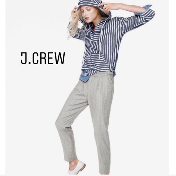 J.Crew • Baja Striped Hoodie in Navy & White - Picture 1 of 4